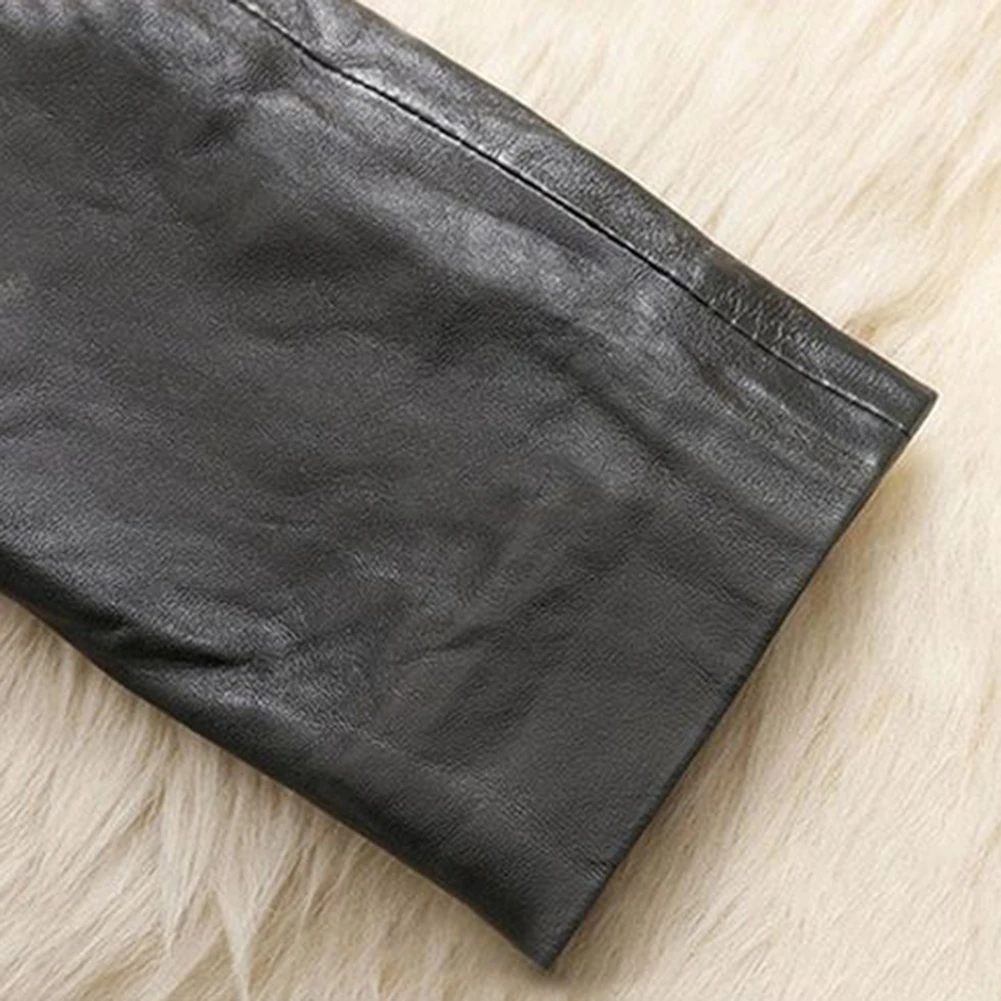 Осенне-зимняя обувь Имитация шерсти енота овчина имитация кожаных пальто с