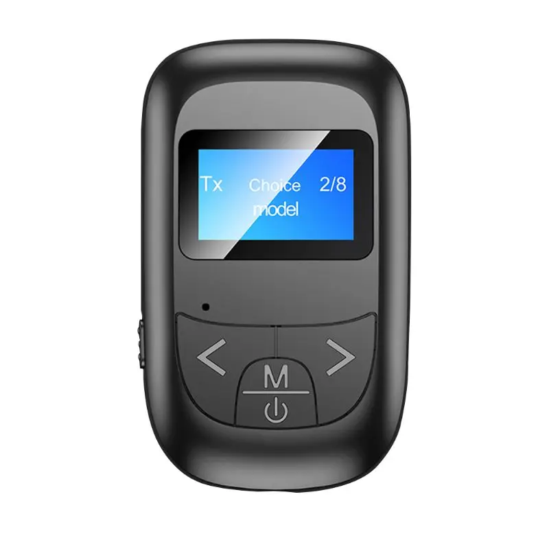 

Bluetooth адаптер Bluetooth 5,0 аудио ресивер передатчик 3,5 мм AUX Джек стерео ЖК-дисплей для ПК ТВ автомобиля