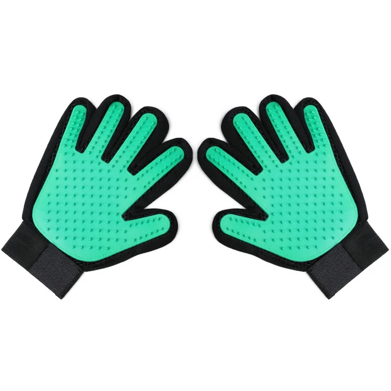

Cat pet cleaning lint gloves pet grooming massage gloves silicone dog bath massage brush