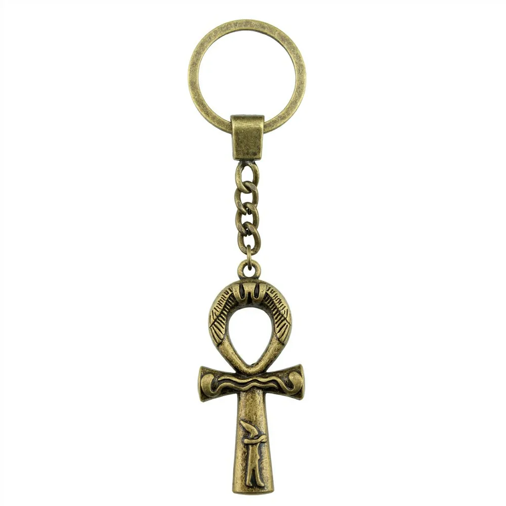 Модные подвески в виде креста на ногу 2 цвета 43x19 мм цепочка для ключей сделай сам