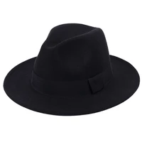 2020classic jazz hat small spring and autumn ladies cashmere top hat coffee with british male hat