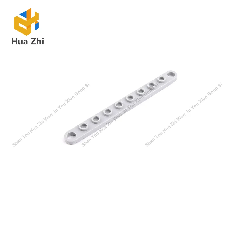 

10PCS 4442 Plate 1 x 8 with Toothed EndsBuilding Blocks MOC DIY Education Build Toys Brick