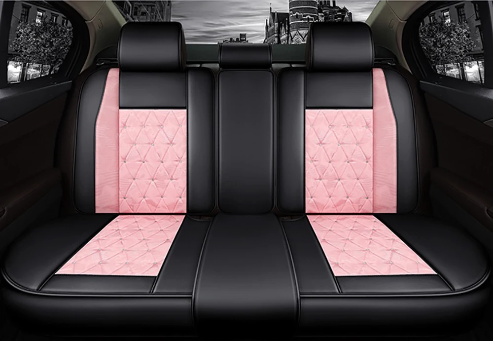 

Motocovers Car Seat Covers For Sudan SUV Durable Leather Adjuatable Five Seats Cushion Mats For Tucson Versa Kia Freddy Fiesta