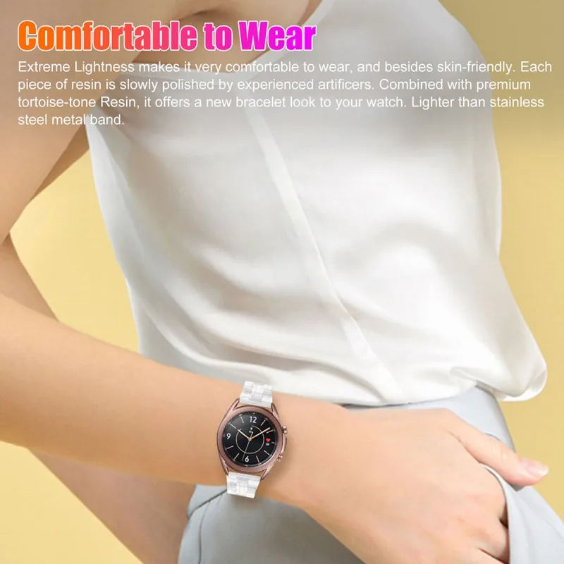 

Watch Band Strap For Samsung Galaxy 3 Watch 42 46mm GEAR S3 Active2 Classic quick release Watch Band Stainless Steel