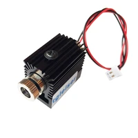 650nm red laser module mini engraving machine adjustable cnc parts 200mw with holder heat sink