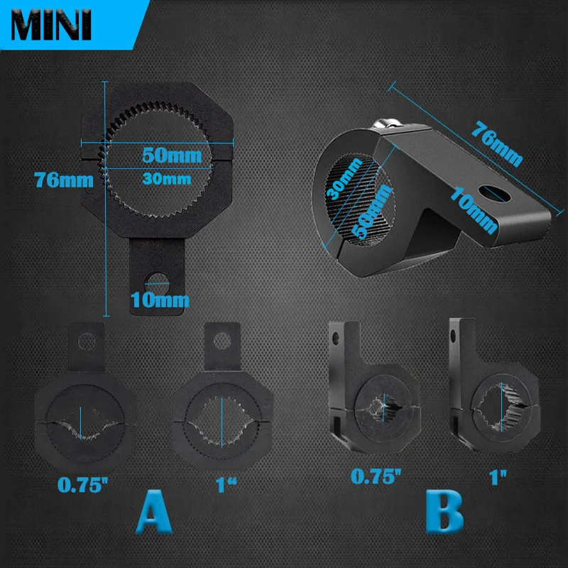 Кронштейн для передсветильник ры мотоцикла 4 х4 аксессуары внедорожника