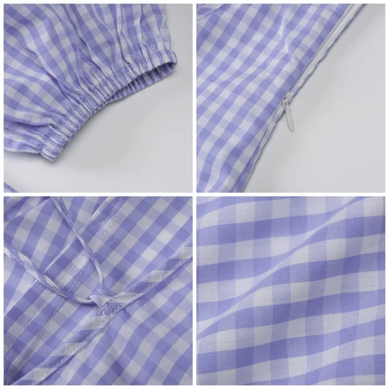 

AOSHAYA Lantern Sleeve Backless Lace Up Summer Women Dress Fashion Beachwear Sexy Mini Dresses Zipper Elegant Vestidos 2021 New