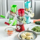 3 в 1 ручная овощерезка, многофункциональная терка для картофеля, сыра, Кека, овощей, кухонные гаджеты и кухонные аксессуары