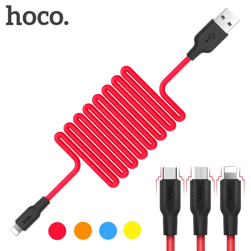 HOCO X21 Plus Мягкий силиконовый USB кабель для iPhone 11 pro max type-C кабель для samsung Xiaomi huawei Micro кабель 2 м 1 м 0,25 м