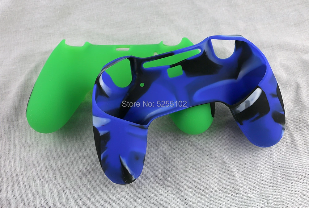 1 шт. силиконовый чехол для контроллера Sony PlayStation 4 Dualshock защитный аналоговая ручка