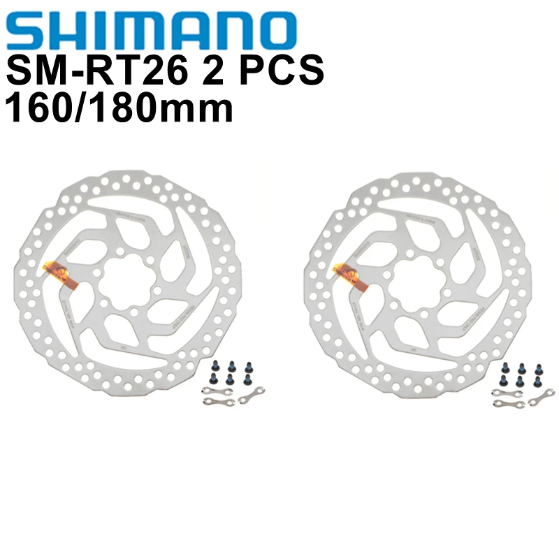 Велосипедные тормозные диски SHIMANO SM RT26 RT56 6 болтов ALTUS M2000 горный велосипед диск M610