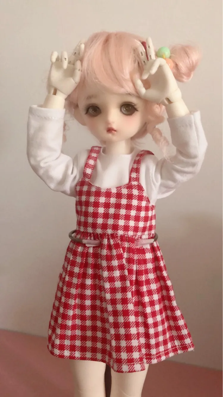 1/6 BJD одежда аксессуары пальто+ юбка+ носки+ футболка кукольные наряды для BJD/SD yosd, не включены кукла, обувь, парик и другие E2583