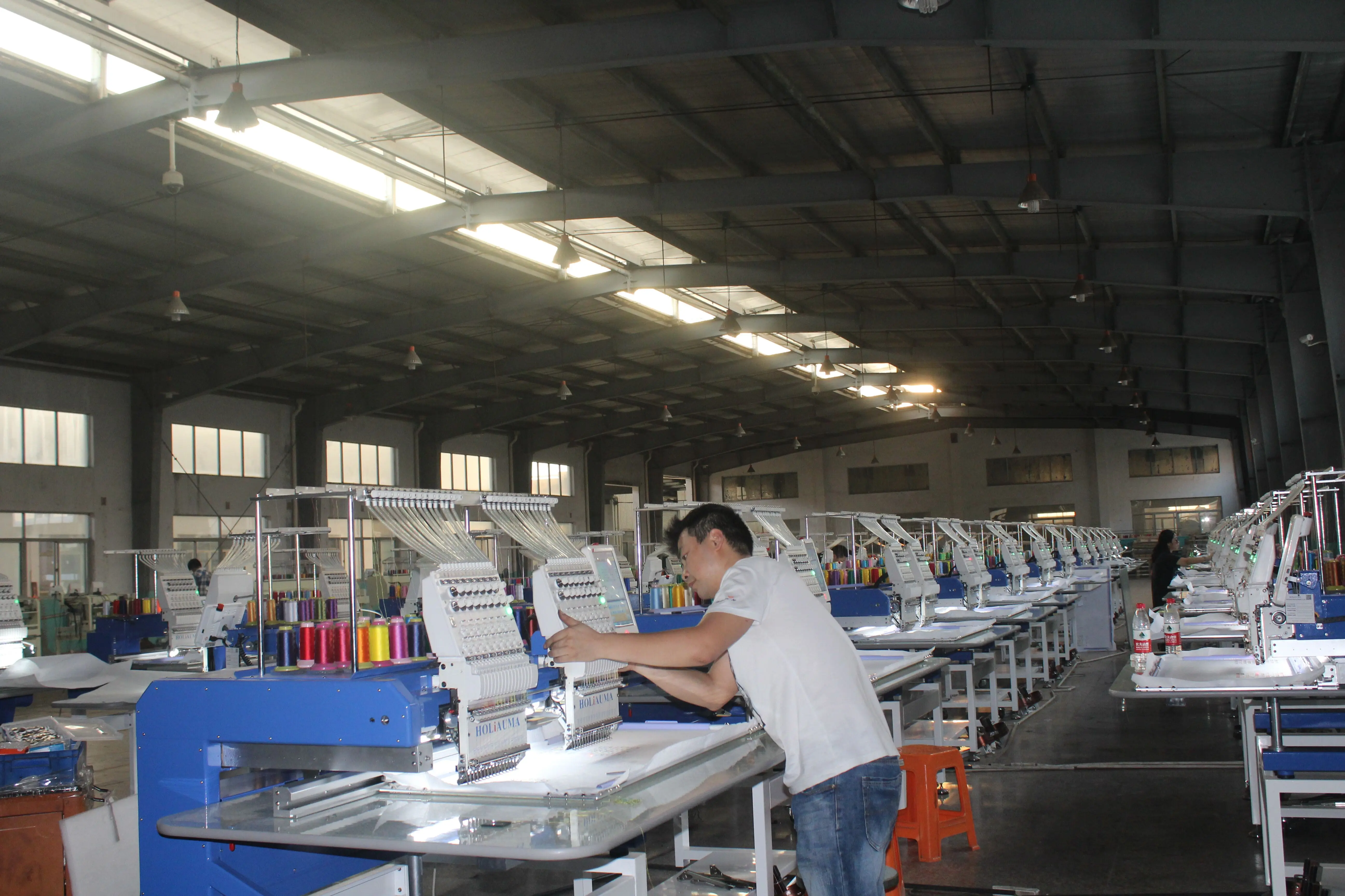 3 Years quality warranty! HOLiAUMA new technology 2 heads flat embroidery machine two computerized embroidey price | Дом и сад