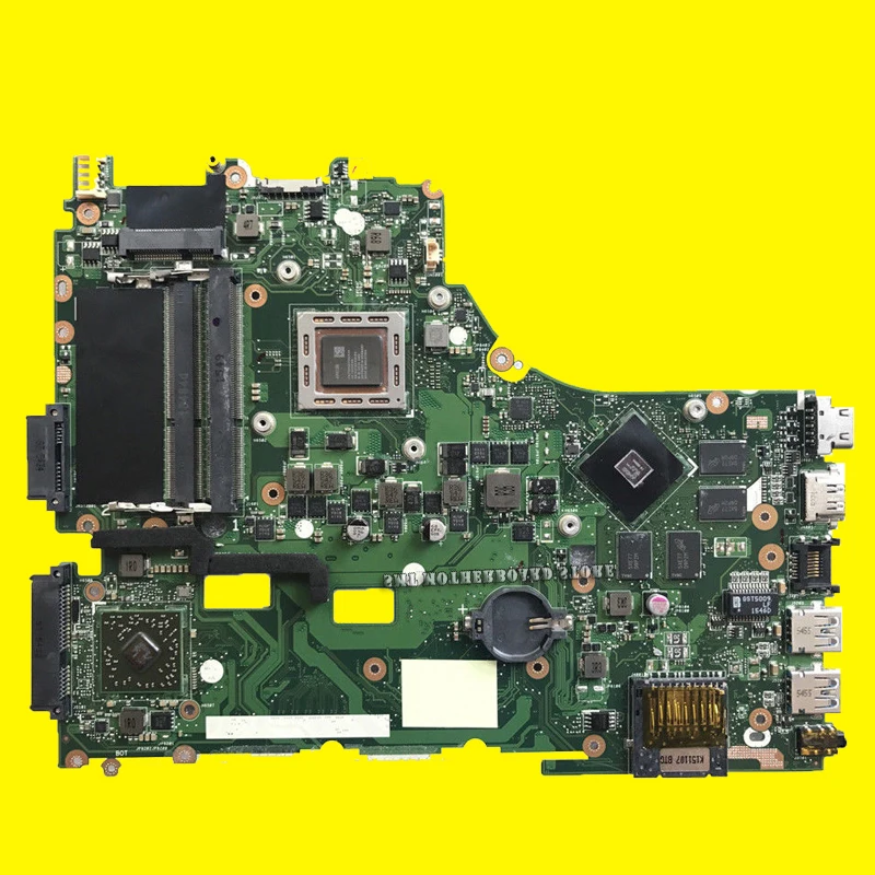 X550ZE материнская плата FX-7600 Процессор для ASUS X550ZA X550Z X550 K550Z VM590Z A555Z K555Z X555Z Материнская плата ноутбука X550ZE материнская плата