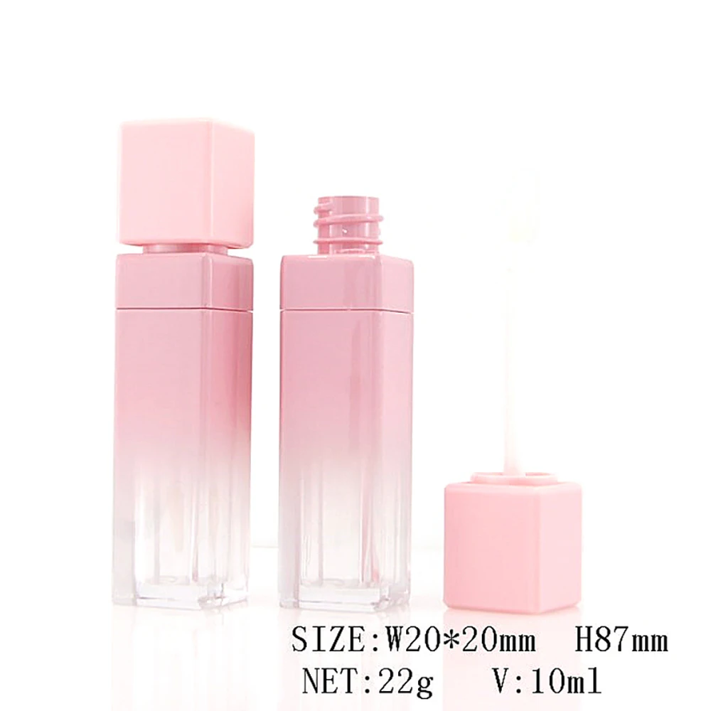 

5 Pcs 10ml Gradient Lip Gloss Tubes Empty Refillable Bottles DIY Lip Glaze Empty Sample Bottles Cosmetic Container Makeup Tools