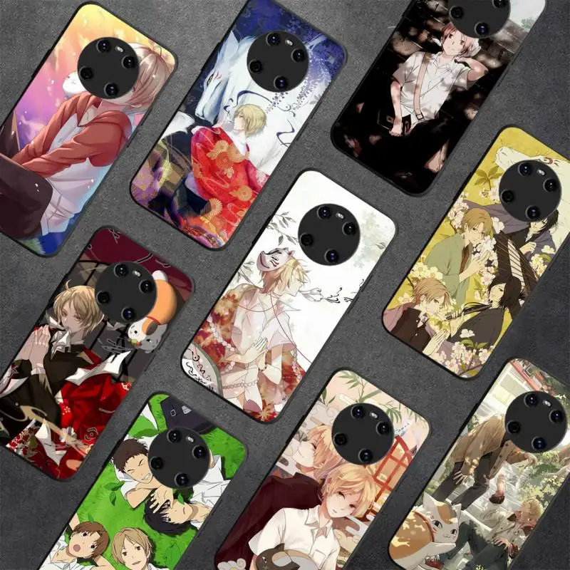 

Cute Japan Cartoon Madara Cat teacher Natsume yuujinchou Phone Case For Huawei Y 5 Y62019 Y52018 Y92019 case for 9prime2019