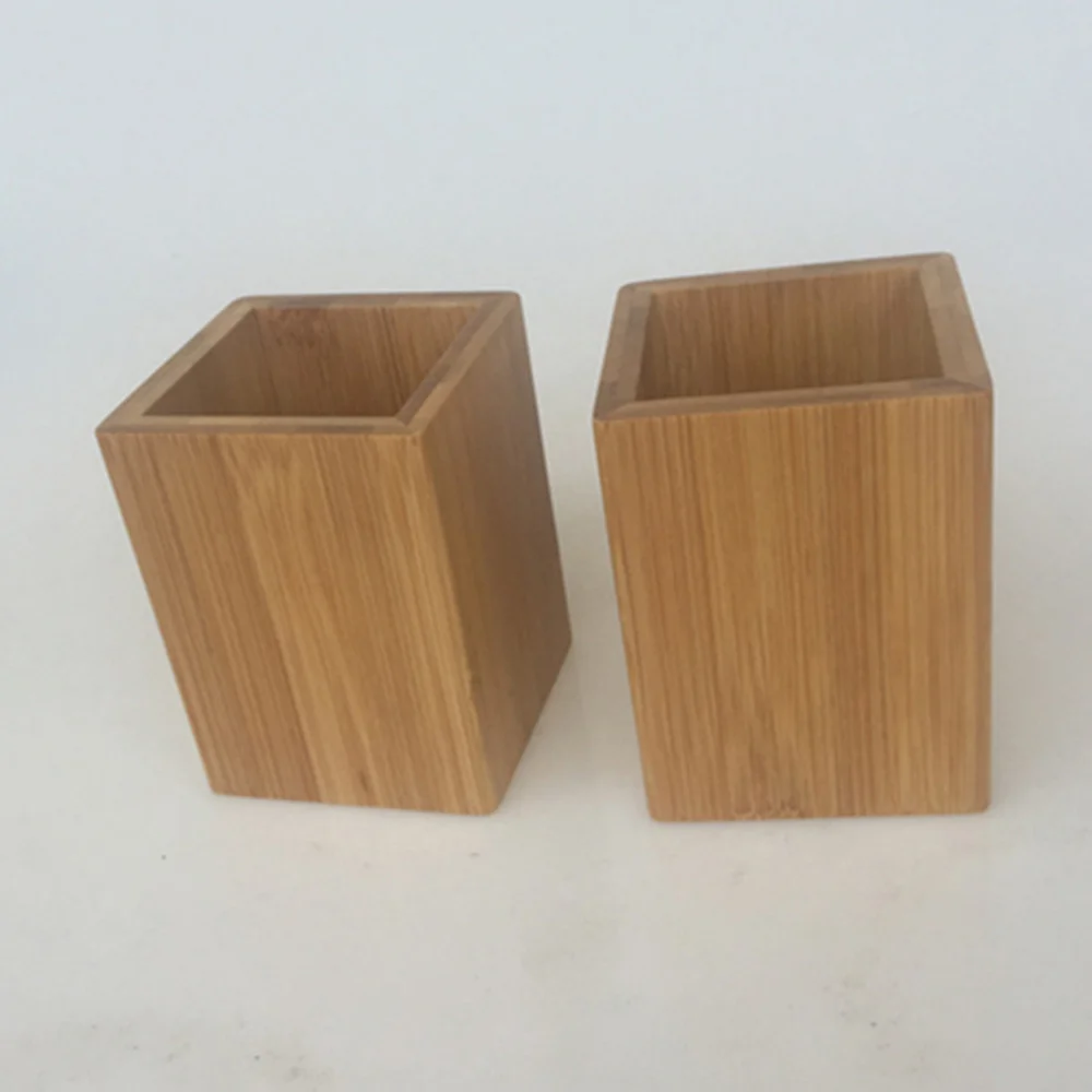 

Delicate Bamboo and Wood Organizing Boxes Office Stationery for Desktop Use