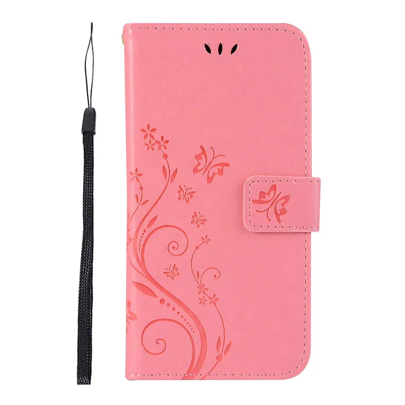 Pink Butterfly Чехол для huawei Honor 9 10 20 Lite 8A 8X чехол для телефона для huawei P Smart P20 Pro P9 Lite mate 20 Lite B95 - Цвет: Pink Butterfly