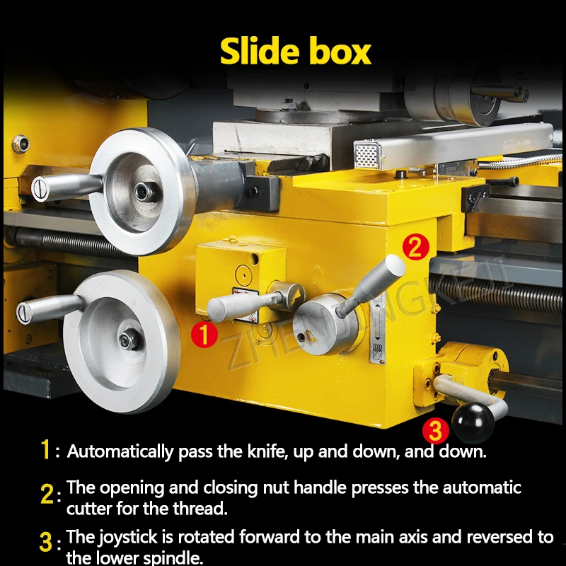 JY320F Hardware Machine Tool Small Household Desktop Lathe Mini Micro Woodworking Industrial Grade Metal | Инструменты