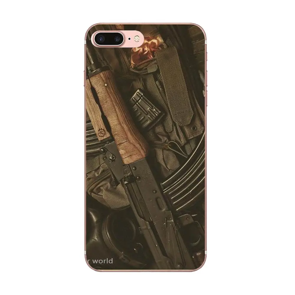 Defend Paris Ak47 Ak 47 M16 Soft TPU Cases Capa For Galaxy J1 J2 J3 J330 J4 J5 J6 J7 J730 J8 2015 2016 2017 2018 mini Pro | Мобильные