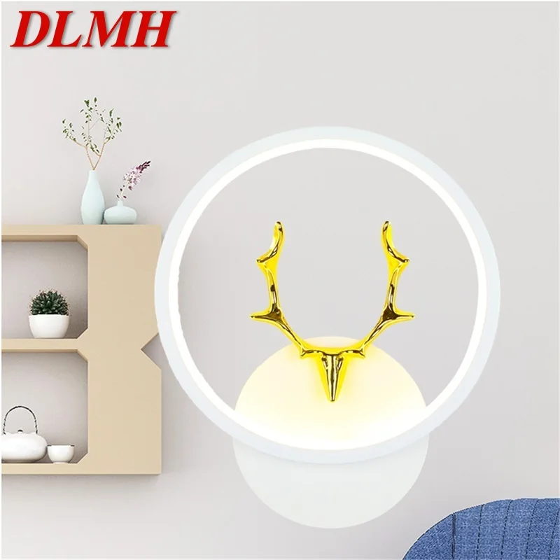 

DLMH Wall Sconces Lamps Contemporary Creative Indoor LED Simple Lights For Home Bedside
