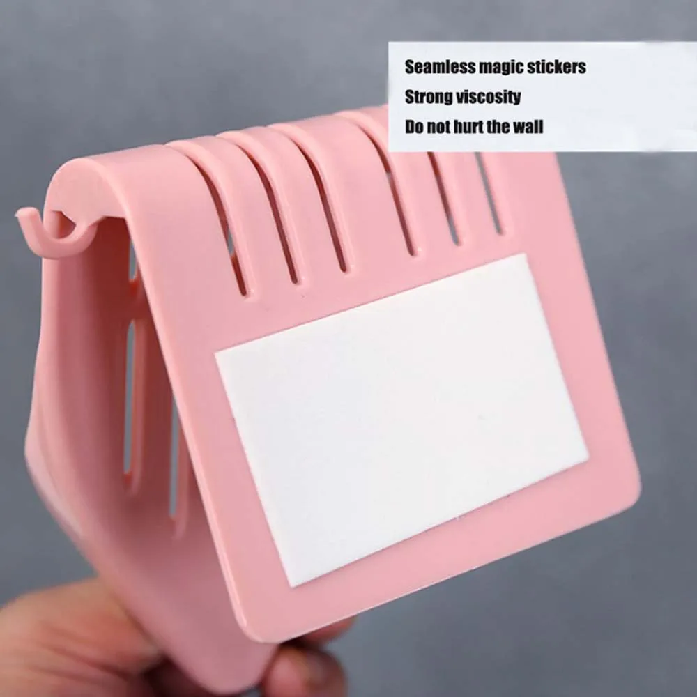 

Drain Soap Box Sucker Soap Holder Dish Bathroom Organizer Storage Box Plastic Container Wall-mounted Punch-free Tray Holder