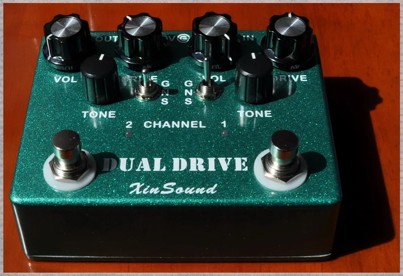 Двухканальная педаль XinSound overdrive | Спорт и развлечения