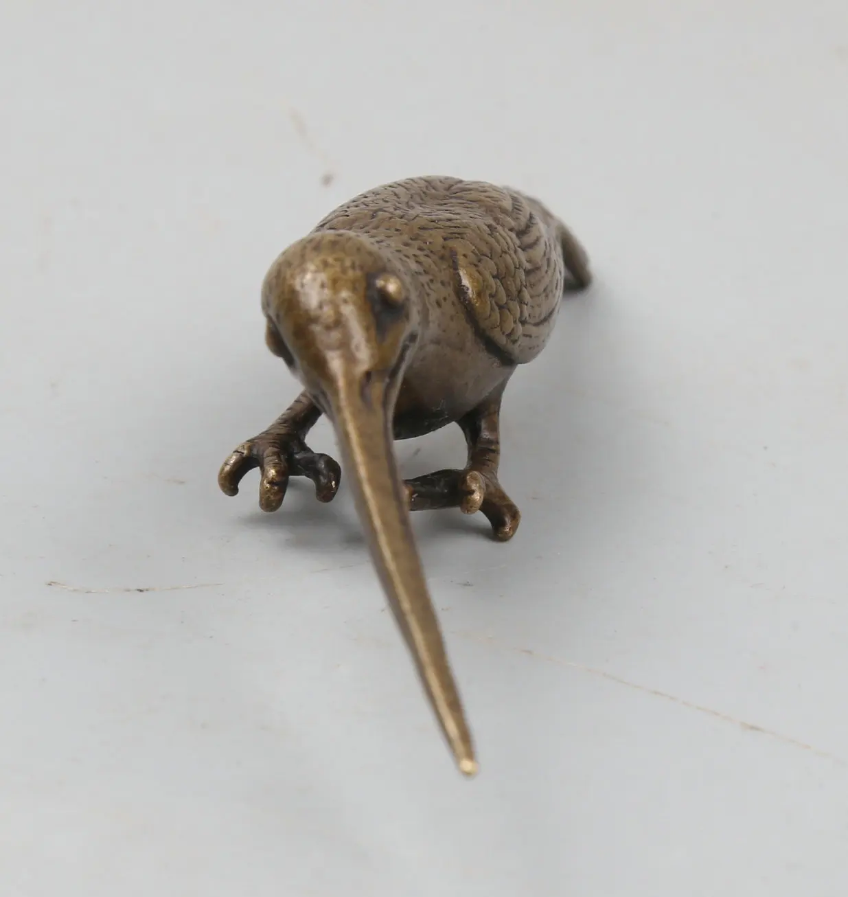 118 мм/5 &quotсобирать антикварные Редкие китайского бронзового цвета изысканный