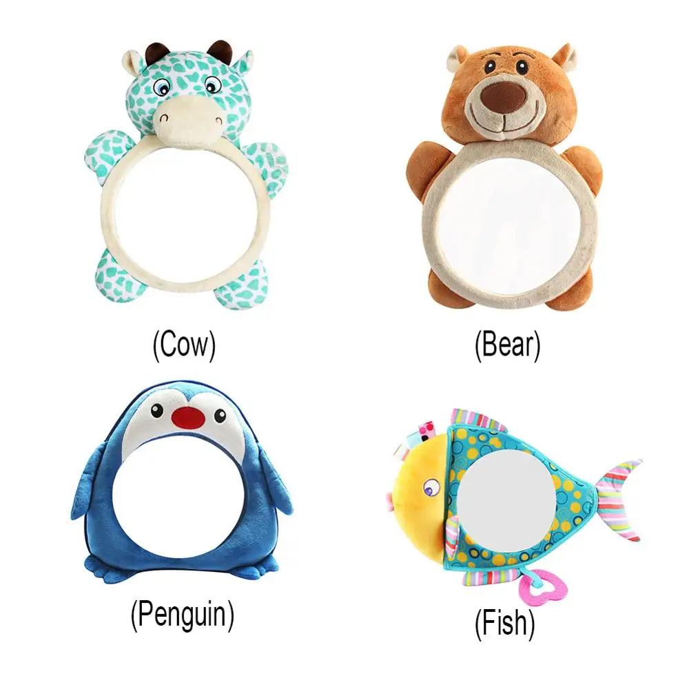 Зеркало детское регулируемое на подголовник сиденья зеркало заднего вида для