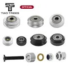 1 Набор крепких твердых колес pom набор пластиковых колес POM колесо V-type шкив для Openbuilds V-Slot rail OX CNC для 3d принтера