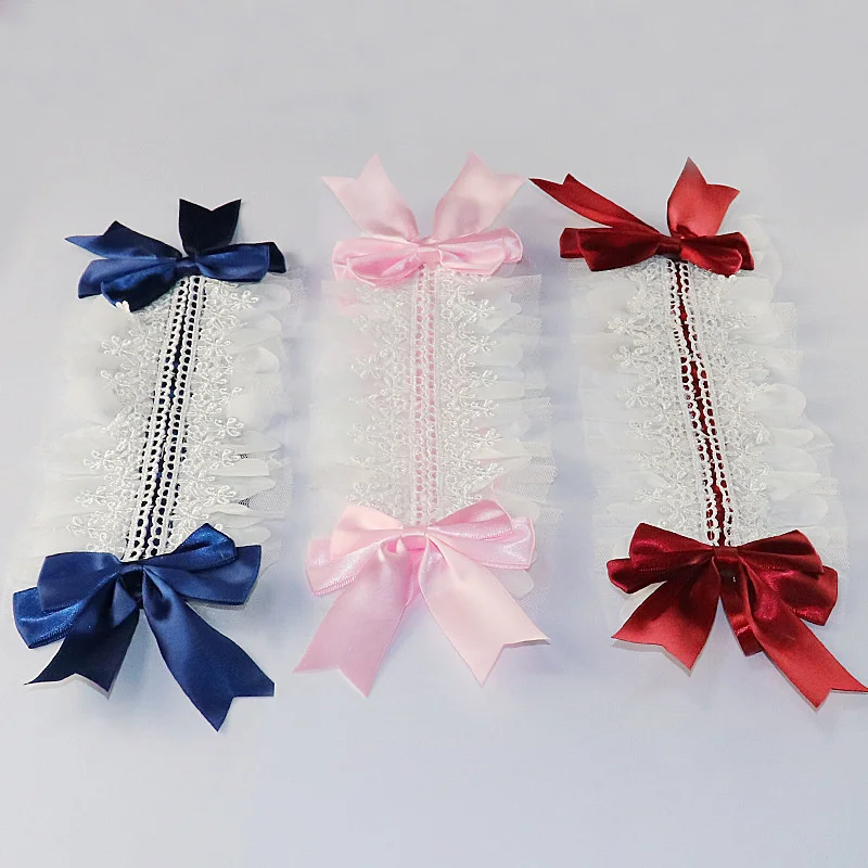 

Children's Headgear Cute Hair Accesories Accessories Red Pink Blue Designer Bow Headband Head Wrap Party Birthday Decoration
