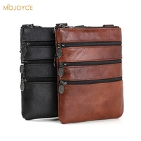 genuine cowhide leather shoulder bag male solid color business durable and ultra light casual messenger handbags