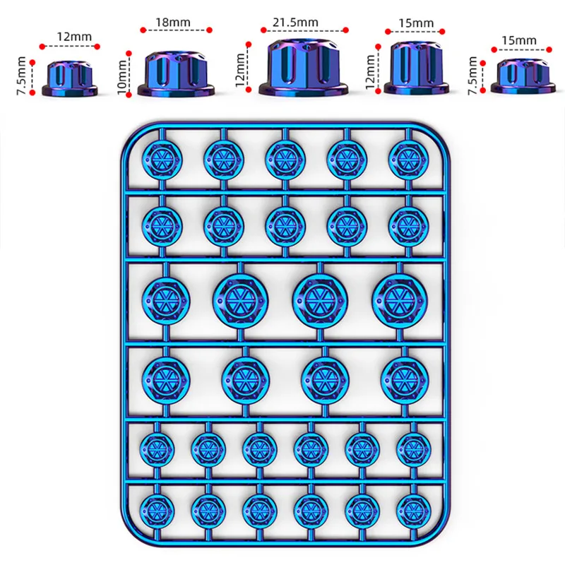 Пластиковая наклейка для мотоциклетного винта крышка мотокросса гайка