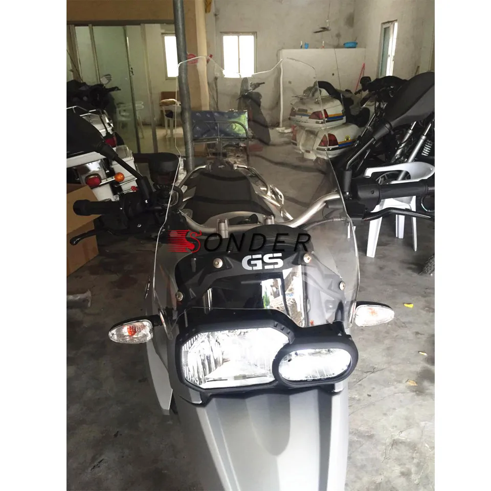 Лобовое стекло мотоцикла для BMW F800GS F700GS F650GS GS 2008 2017 2016 2015 2014 2013 2012 2011 2009 Double Bubble| |