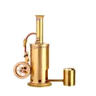 Металлическая мини-модель с паровым двигателем и бойлером, 120x65x53 мм, 2020