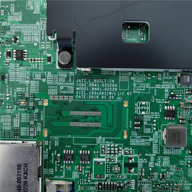 Good test for Samsung main board UA55KU6000KXXS UA55KU6000K BN94-10801E CY-GK055HGHV4G motherboard BN41-02528A BN41-02528