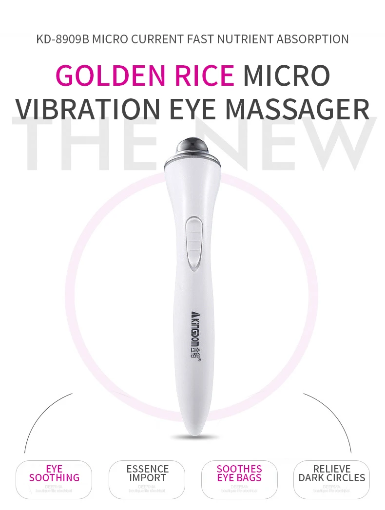 

K.SKIN Eye Massage Stick Eye Beauty Instrument for Eliminating Dark Circles and Wrinkles Massage Vibrators
