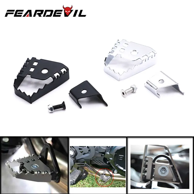 Тормозной рычаг для мотоцикла удлинитель задней ноги Peg Pad увеличитель BMW F800GS F700GS