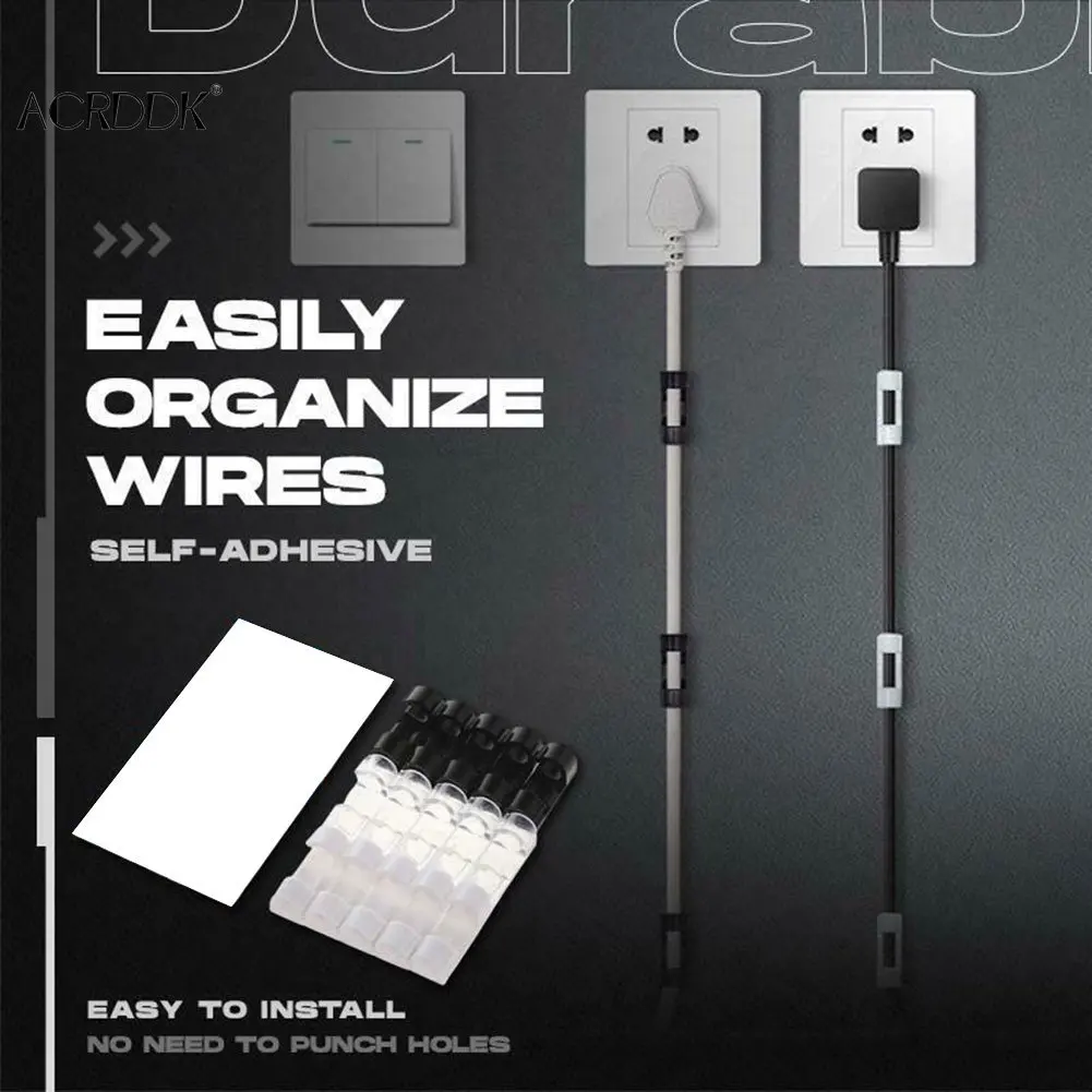 

20 шт., зажимы для кабелей