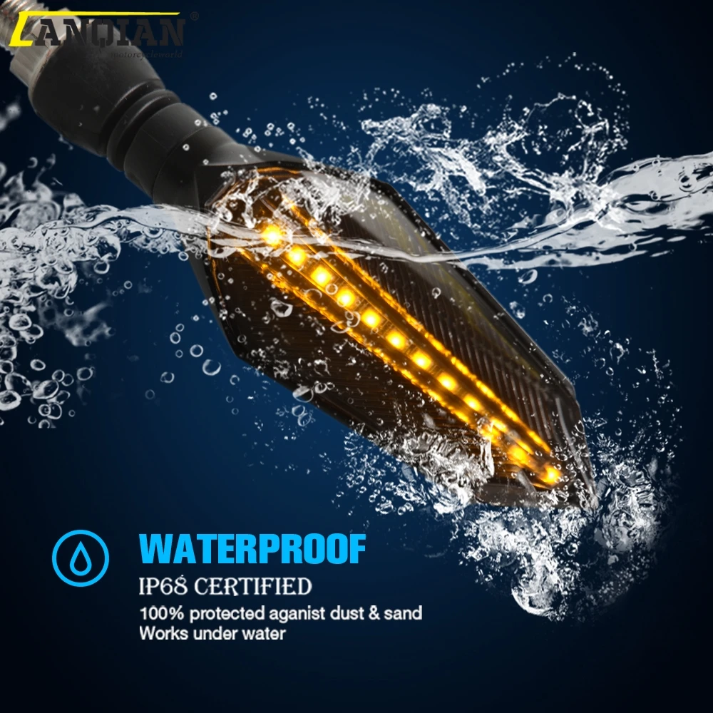 Мотоцикл поворота светильник хвост мигалка светодиодный поворотник (указатель