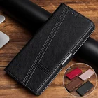 Чехол для Tecno Phantom X, Camon 12, 15, Premier 17, 16 S, PoP 2, F Power Spark 7T, 7, 4, 5 Pro, 6 GO 2020, из искусственной кожи, с отделением для карт