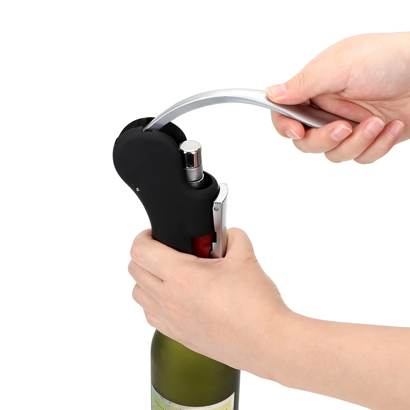 

Bottle Openers Foil Cutter Wine Tool Set Cork Drill Lifter Kit Wine Opener Bar Lever Corkscrew Kitchen Accessories