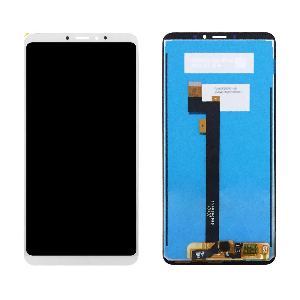 Для Xiaomi mi Max 3 ЖК-дисплей Сенсорная панель экран с рамкой mi Max3 ЖК-дигитайзер сборка Замена max3 pantalla