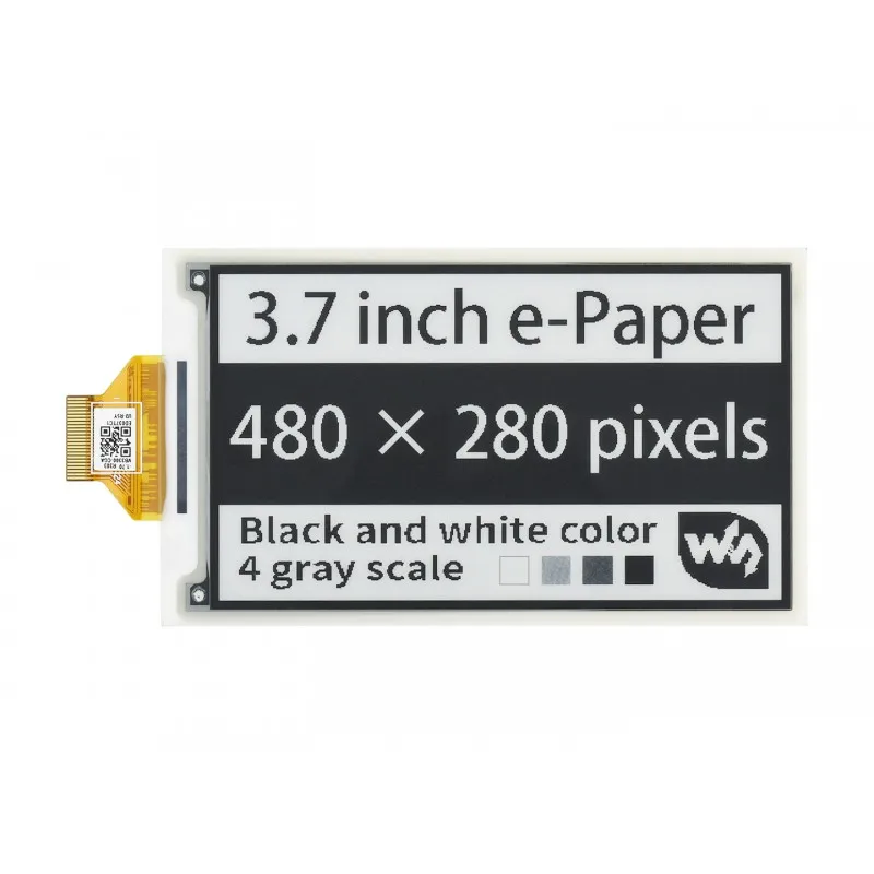 Дисплей 3 7 дюйма e-Ink для Raspberry Pi 4/Jetson Nano/Arduino разрешение 480 × 280 | Компьютеры и офис