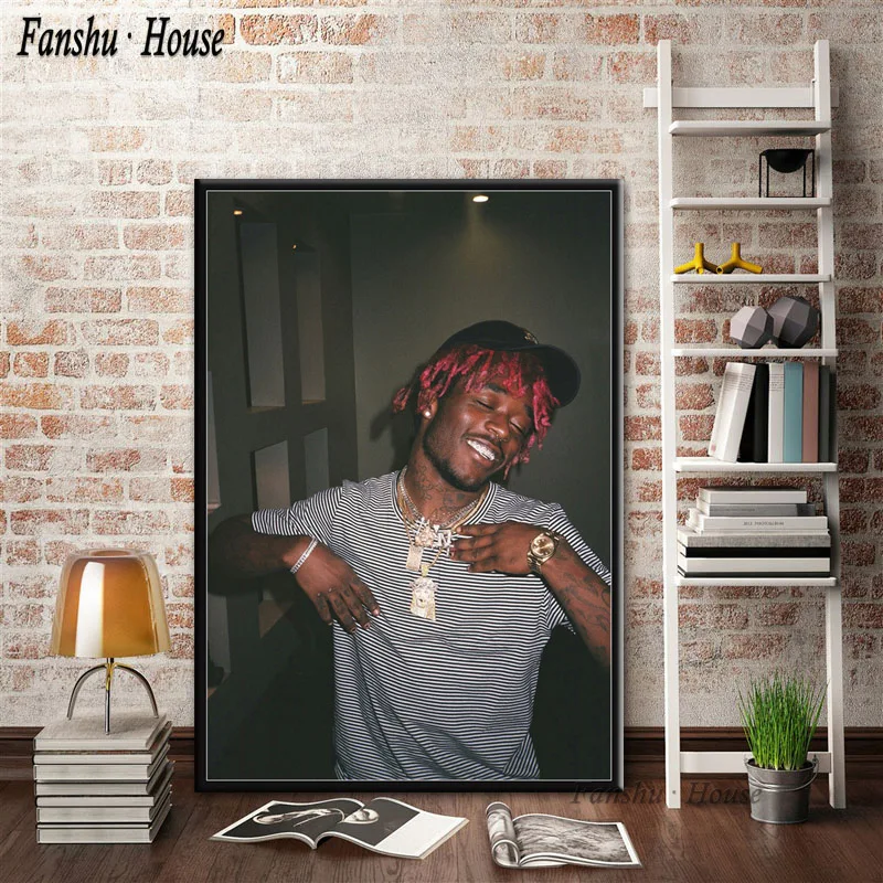 Новый Lil Uzi Vert постер рэпер певец звезда плакаты и принты Картина на холсте