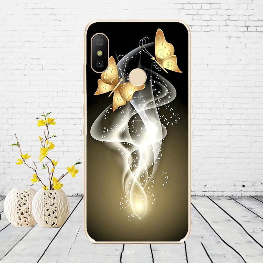 F53 Силиконовый чехол для Xiaomi mi A2 LITE, чехол с полной защитой, мягкая задняя крышка из ТПУ, чехол для телефона s для Xio mi A2 LITE, бампер - Цвет: F53