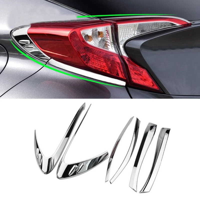 

ABS chrome finish for Toyota c-hr Chr C HR 2019 2020 accessories
