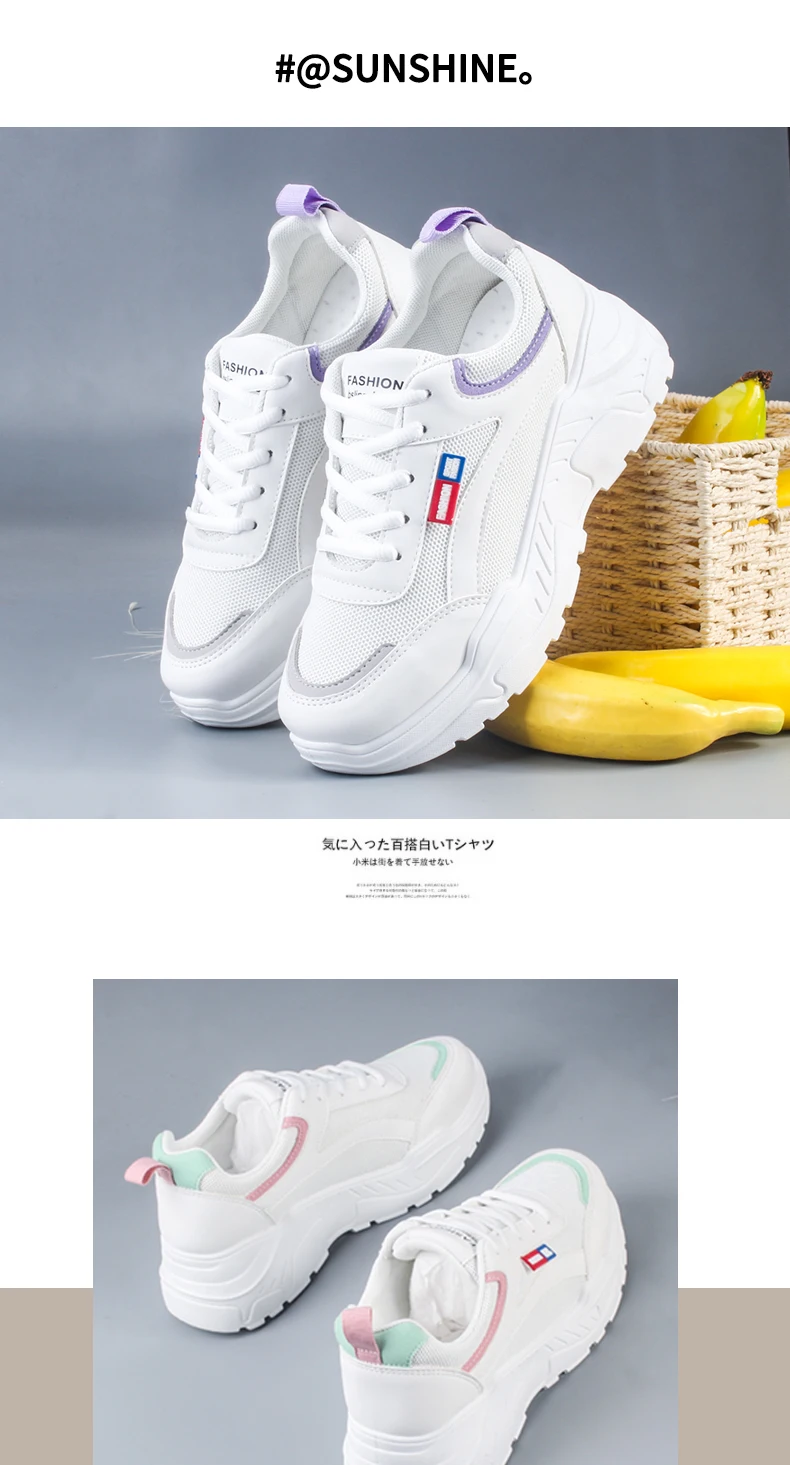 Zapatos mujer casuales nueva moda transpirable encaje, экокожа(полиуретан), Mujer zapatos; Сезон Зима; Zapatillas cuñas sólidas mujeres Zapatillas Zapatos