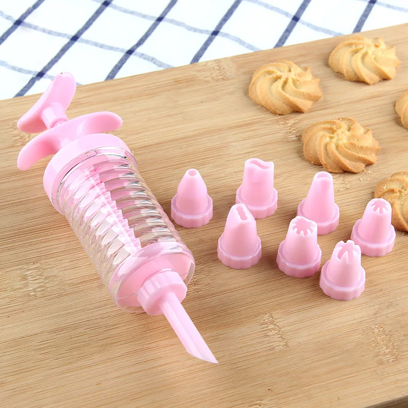 1 Set Cake Mounting Gun Tips Cream Decoration Icing Piping Pastry Nozzles Cupcake DecoraeMounting Mouth Tube Model | Дом и сад