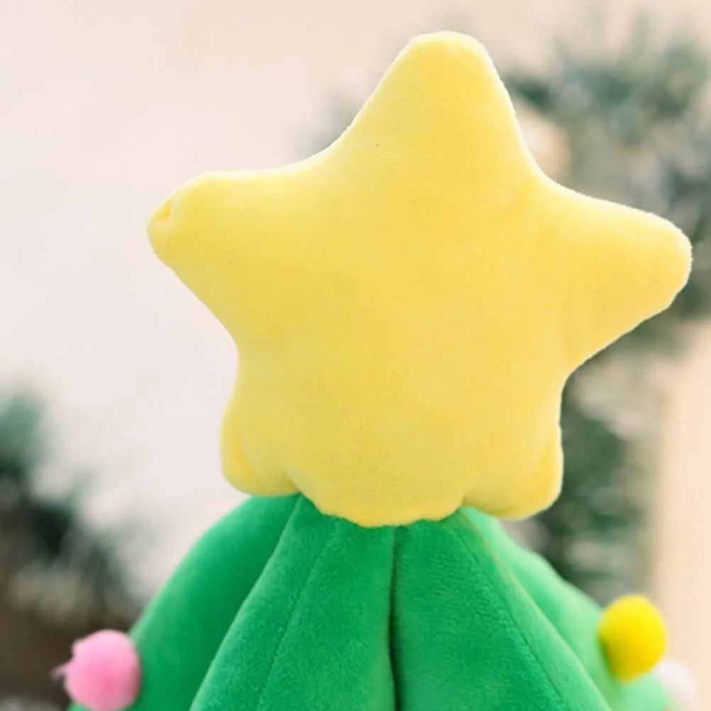 33cm Cartoon Music Christmas Tree Decoration Creative Plush Light Up Toys Soft Stuffed Green Simulation Toy For Gift | Игрушки и хобби